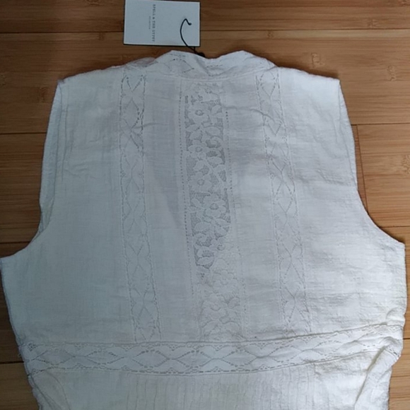 Doe Eyed Midi Dress Cream Gown S Spell Designs NWT - Picture 15 of 16